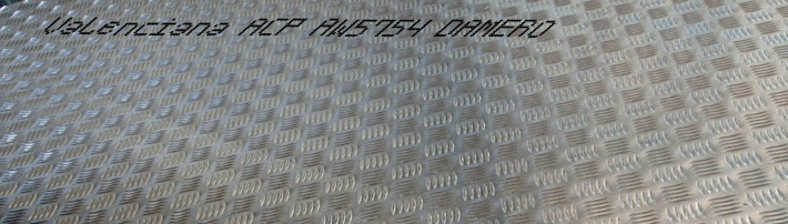 foto aluminio AW5754 DAMERO